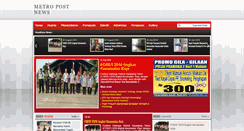 Desktop Screenshot of metropostonline.com